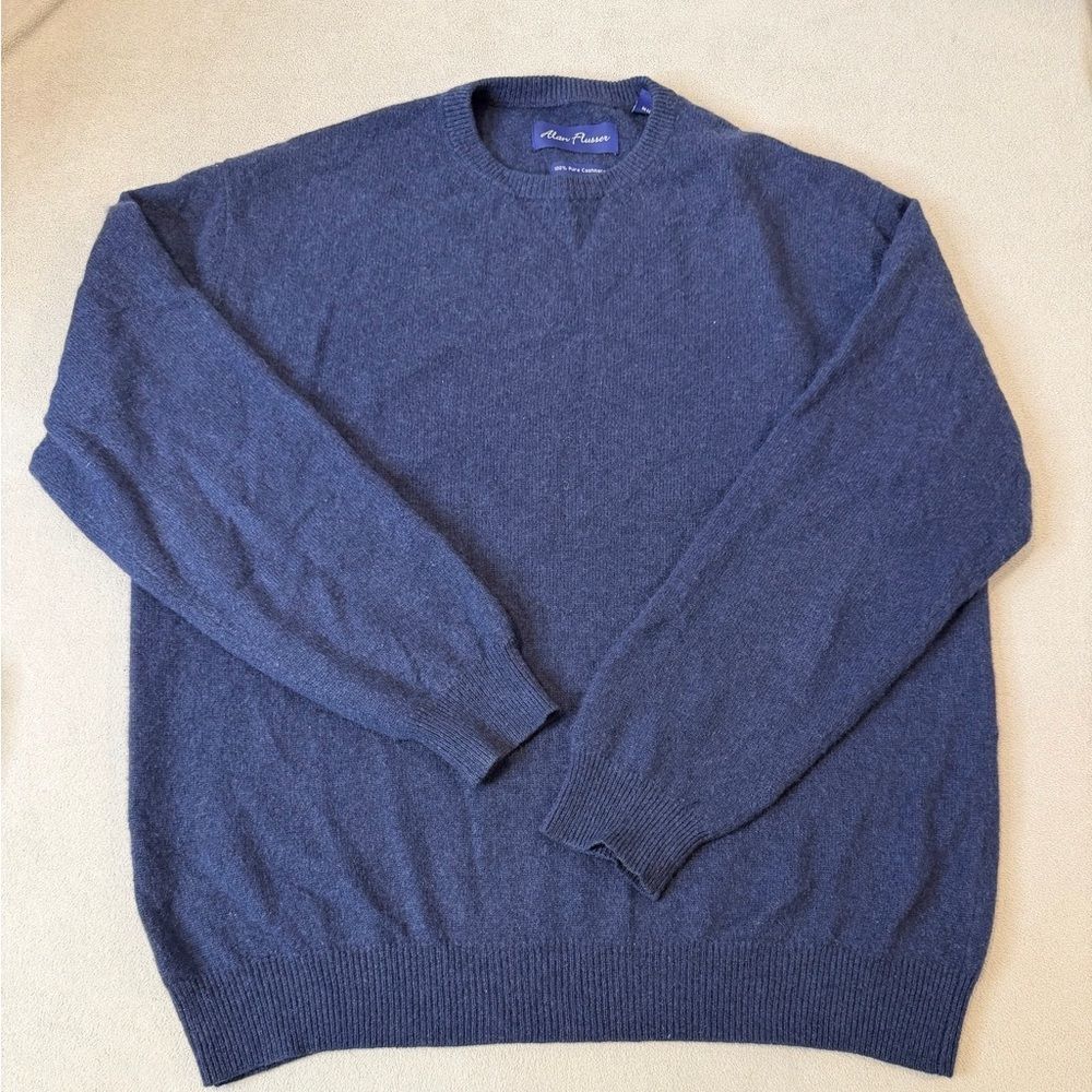Men's Alan Flusser 100% Cashmere Sweater size L